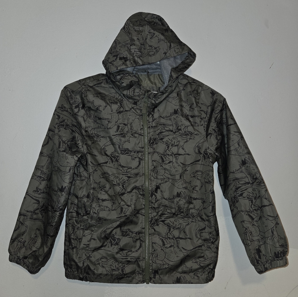 Carter's Classic Dinosaur Green Windbreaker Jacket 7